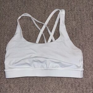 Lululemon White Sports Bra